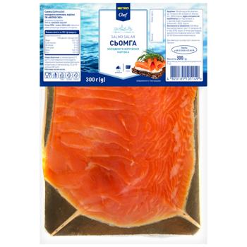 Семга Metro Chef холодного копчения ломтики 300г