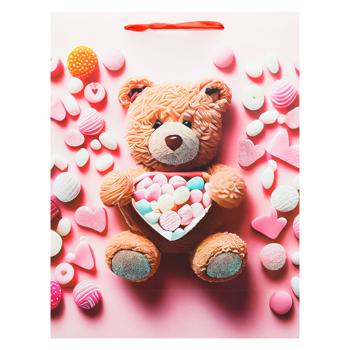 Zed Teddy Bear Gift Bag 25.5х33х10cm - buy, prices for - photo 4