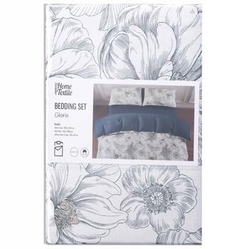 Ardesto Gloria Blue Peonies Bedding Set 2-bedroom - buy, prices for - photo 1