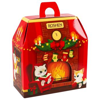 Roshen New Year's Fireplace Christmas Sweets Set  622g - buy, prices for MegaMarket - photo 1