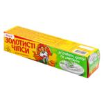 Rectangle potato chips Zhayvir Gold with dill and sour cream taste 100g