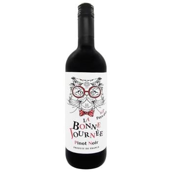 La Bonne Journee Pinot Noir IGP Pays d'Oc Red Dry Wine 13% ​​0.75l