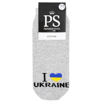 Шкарпетки Premier Socks I love Ukraine патріотичні короткі р.23-25, 25-29 в асортименті - купити, ціни на - фото 3