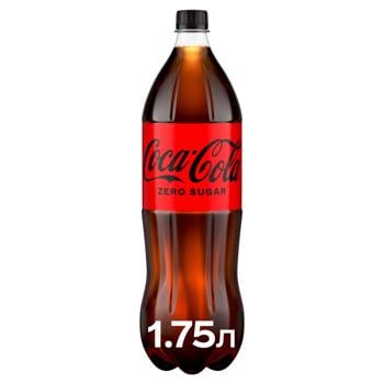 Напій газований Coca-Cola Zero 1,75л