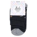 Siela Owl High Classic Terry Women's Socks s.36-39 Dark Grey