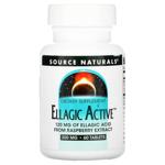 Экстракт листьев малины и эллаговая кислота Source Naturals Ellagic Active 60 таблеток