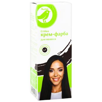 Auchan Resistant cream-color for hair 2.3 Chocolate - buy, prices for - photo 2