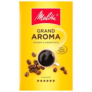 Кава Melitta Grand Aroma мелена смажена 250г - купити, ціни на Епіцентр FOOD - фото 1