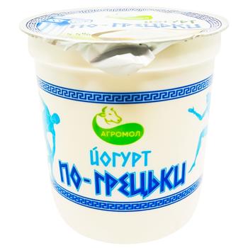 yogurt agromol 5.5% 325g plastic cup Ukraine