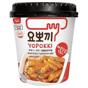 Yopokki Sweet & Spicy Tokpokki 140g - buy, prices for COSMOS - photo 1
