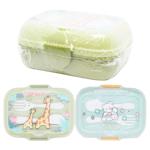 Zed Lunch Box with Cutlery 17.5x14.8x8cm