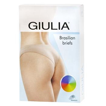 Труси жіночі Giulia Brasilian Briefs Color L/XL Poppy Seed - купити, ціни на NOVUS - фото 2