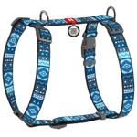 Шлея для cобак COLLAR WOUDOG Н-подібна M - синя