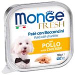 Корм вологий Monge Fresh з куркою для собак всіх порід 100г
