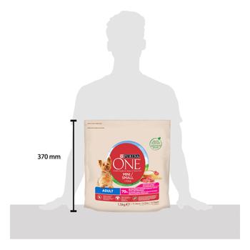 Корм сухий Purina ONE MINI Adult з яловичиною та рисом для собак дрібних порід 1,5кг - купити, ціни на MasterZoo - фото 2