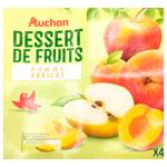 Auchan Apple-apricot Fruit Puree 100g