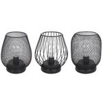 Tarrington House Metal Lantern 10LED 17cm