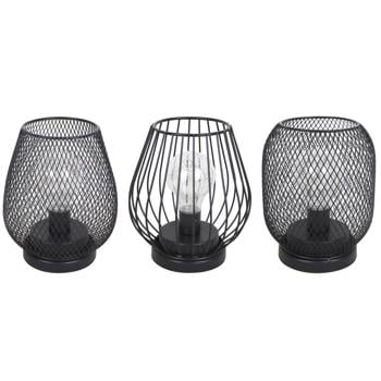 Tarrington House Metal Lantern 10LED 17cm - buy, prices for METRO - photo 1