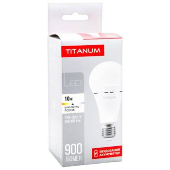 Titanum LED Rechargeable Bulb A68 10W E27 4000K 220V - buy, prices for Auchan - photo 2