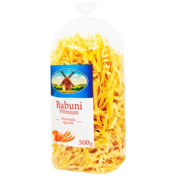 Babuni Premium №5 Egg Noodles Pasta 500g - buy, prices for Torba - photo 2