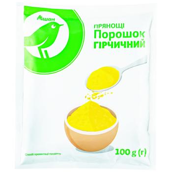 Порошок Auchan гірчичний 100г