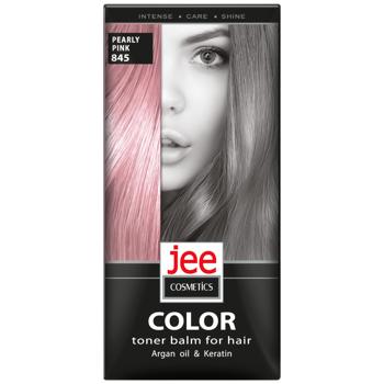 Бальзам тонирующий Jee Cosmetics 845 жемчужно-розовый 30мл