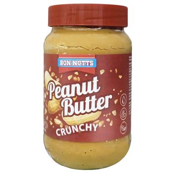Паста арахісова Bon Nutts Crunchy 340г - купити, ціни на Grono - фото 1