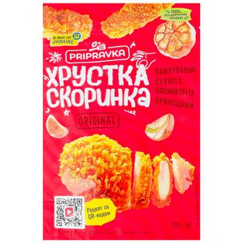 Pripravka Khrustka Skorynka Universal Breadcrumbs with Spices 100g - buy, prices for Tavria V - photo 1