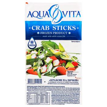Aqua Vita Frozen Crab Sticks 200g - buy, prices for EKO Market - photo 1