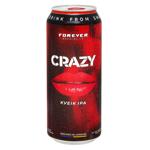 Forever Crazy Unfiltered Light Beer 6.5% 0.5l