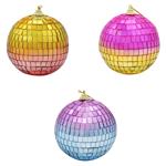 Koopman Mirror Christmas Ball 9.6cm Multi-Colored
