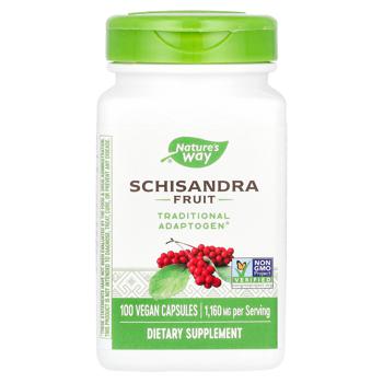 Nature's Way Schisandra Fruit 1160mg 100 capsules