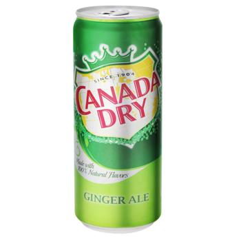 Напій газований Dr.Pepper Canada Dry 0,33л - купити, ціни на AlcoHub - фото 1