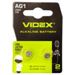 Videx Alkaline Battery AG1 LR621 2pc