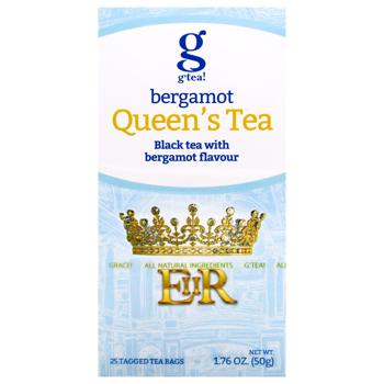 Чай черный G'tea! Queen's Tea с бергамотом 2г*25шт - купить, цены на NOVUS - фото 3