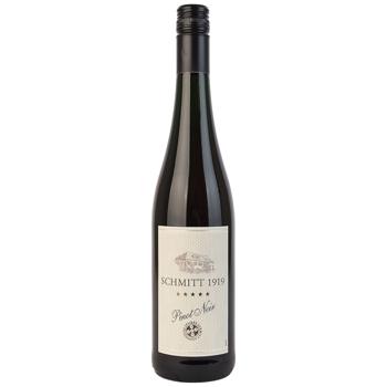 Schmitt Sohne 1919 Pinot Noir Red Dry Wine 11.5% 0.75l - buy, prices for Epicentr FOOD - photo 1