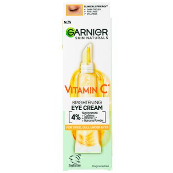 Garnier Eye Cream with Vitamin C for Dull Skin 15ml - buy, prices for MegaMarket - photo 1