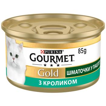 Gourmet Gold Wet Food with Rabbit for Cats 85g - buy, prices for - photo 2