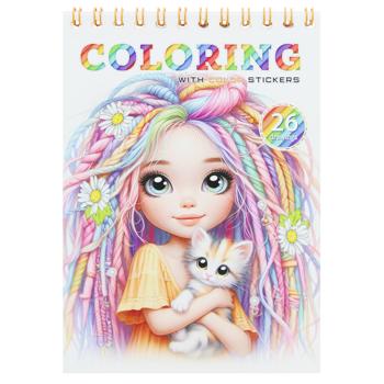 Раскраска Art Studio of Happiness с наклейками 10,5х14,8см 12 листов - купить, цены на NOVUS - фото 6