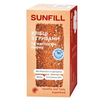 Sunfill Crispbread with Mushrooms 100g - buy, prices for COSMOS - photo 1