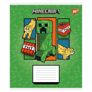 Зошит Yes Minecraft Arrows в клітинку 18 аркушів в асортименті - купити, ціни на - фото 3
