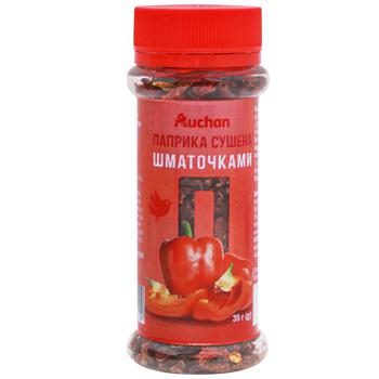 Auchan Dried Paprika in Pieces 35g - buy, prices for Auchan - photo 1