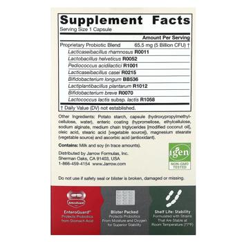 Jarrow Formulas Jarro-Dophilus EPS Probiotic 5 Billion CFU 30 capsules - buy, prices for - photo 3