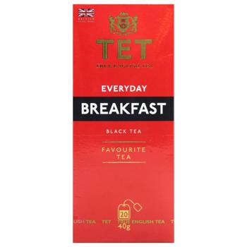 Чай черный ТЕТ Everyday Breakfast 2г*20шт - купить, цены на - фото 2