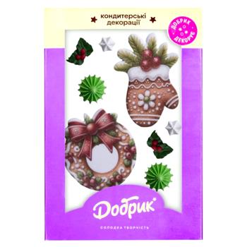 Декорації кондитерські Добрик Різдвяний набір
