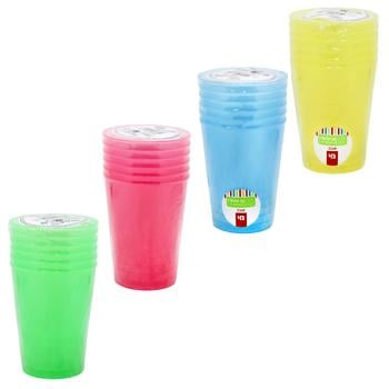 Набор стаканов Koopman пластик 280мл 6шт - купить, цены на NOVUS - фото 1