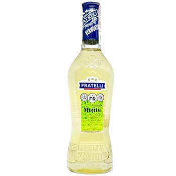 Вермут Fratelli Mojito белый сладкий 12.5% 0,5л - купить, цены на Auchan - фото 1