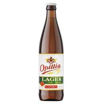 Opilllia Export Lager Light Beer 4.4% 0.5l - buy, prices for COSMOS - photo 1