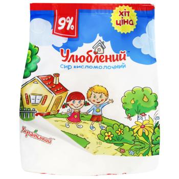 Ulyublenyy Cottage Cheese 9% 350g - buy, prices for EKO Market - photo 1