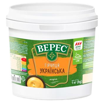 Гірчиця Верес Українська міцна 1кг - купити, ціни на METRO - фото 1